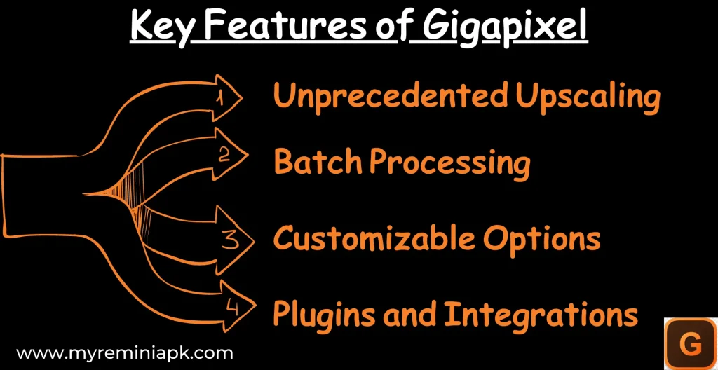 Key Features of Gigapixel