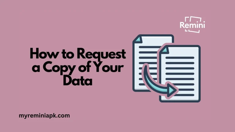 How to Request a Copy of Your Data on Remini